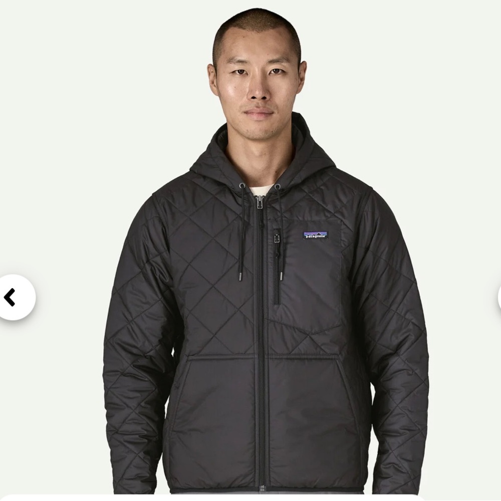 Patagonia Men's Diamond Quilted Bomber Hoody - Picture 10 of 11